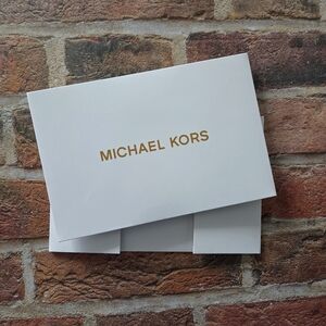 Michael Kors White and Gold Small Gift Box